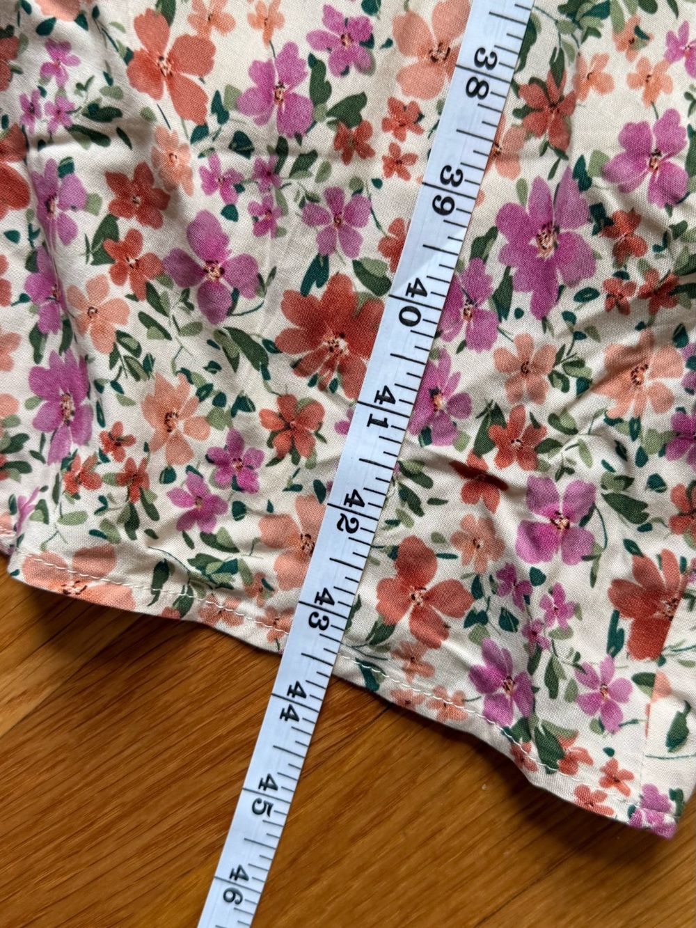 0331 - Commense Floral Print Trim Cami Midi Dress - Picture 13 of 14